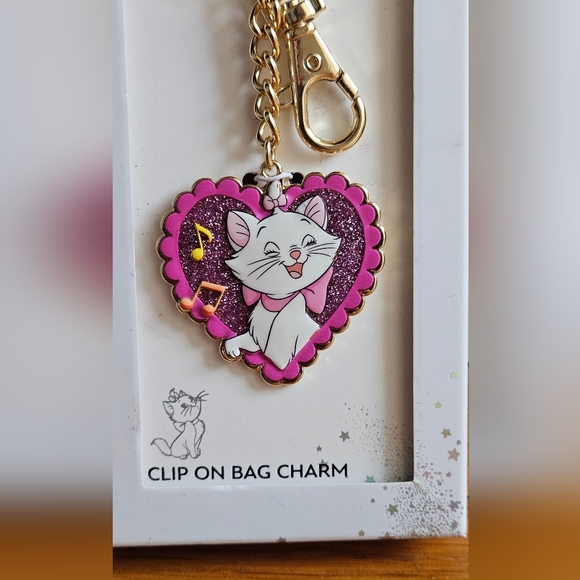 Disney The Marie Aristocats Clip-On Bag Charm - Picture 3 of 7
